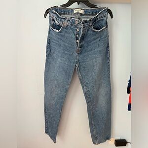 Abercrombie and Fitch the Dad High Rise Jeans :)